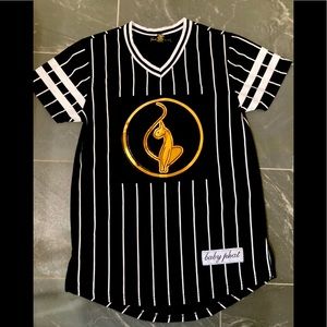 Mens Baby phat t-shirt/jersey shirt